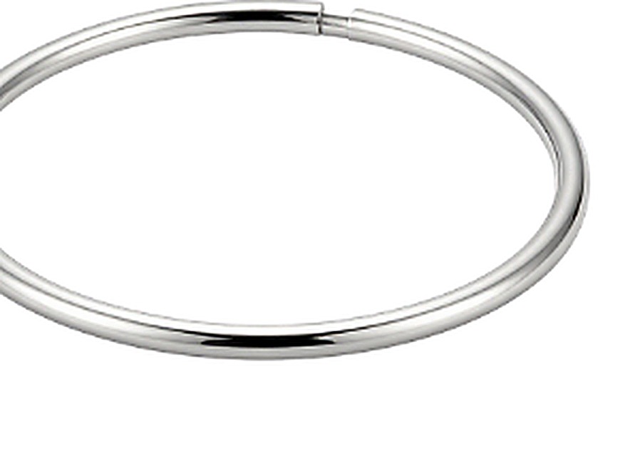 Bracelet Jonc Argenté Lisse