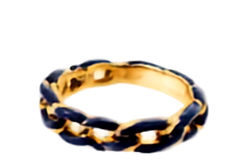 Bague Maille Marine